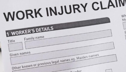 Workers' Compensation Injury Claim Form