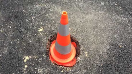 Road Debris cause vehicle collision