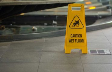 Slip and Fall Injury on wet floor