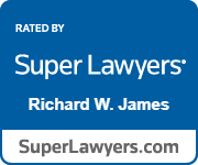 Rated by Super Lawyers Richard James